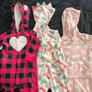 Hooded jumper set of 3